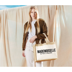 Grand Sac Jute Mademoiselle